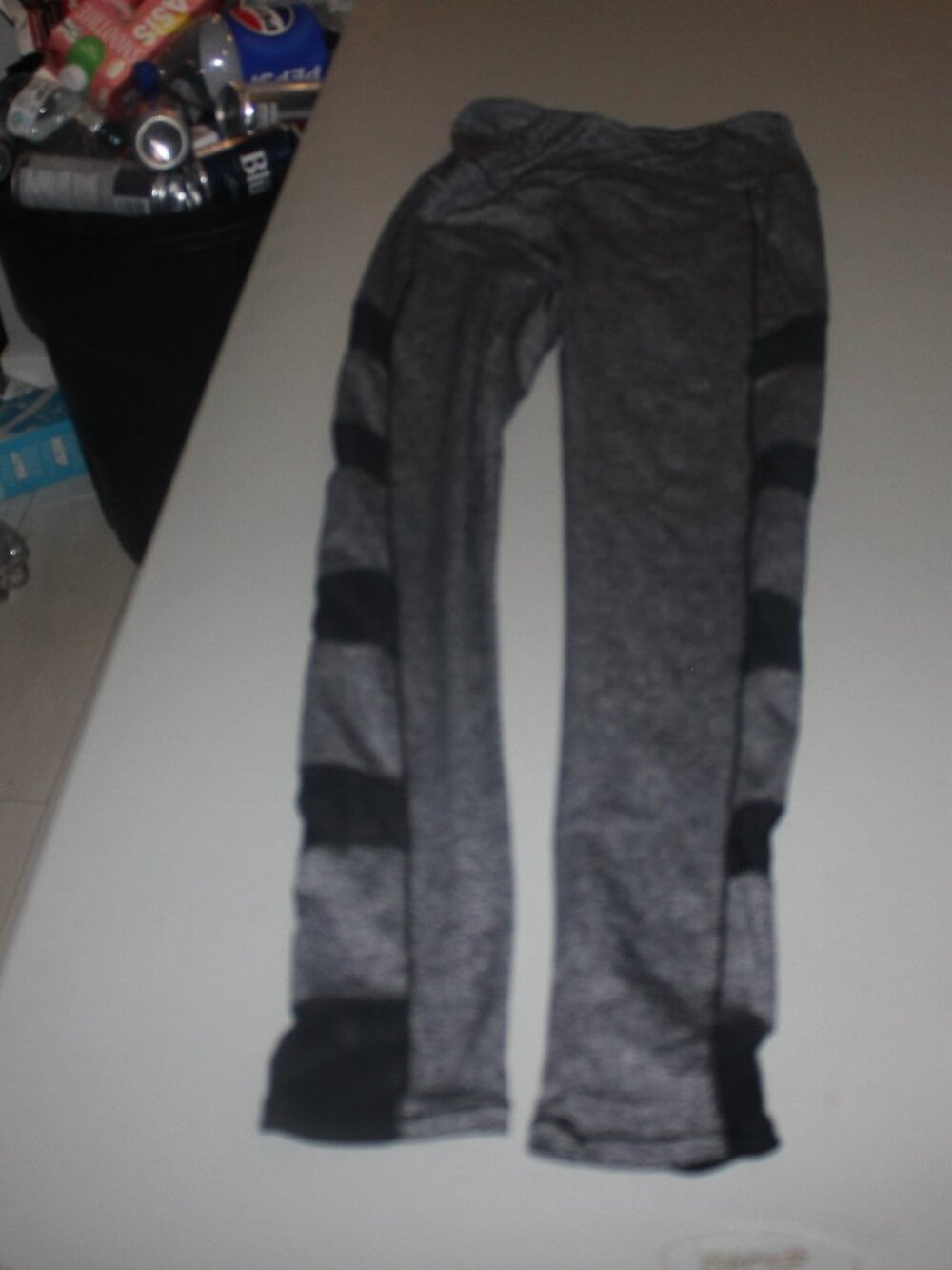 Grey Power Leggings Size Medium